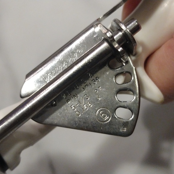 🍨Vintage Vollrath White No. 6 Disher/Ice Cream Scoop - Picture 9 of 16